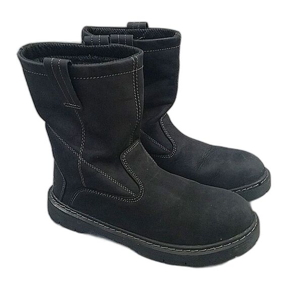 Herman Survivor steel toe Theo pull-on Work boots - Men\'s size 9, black main image 6